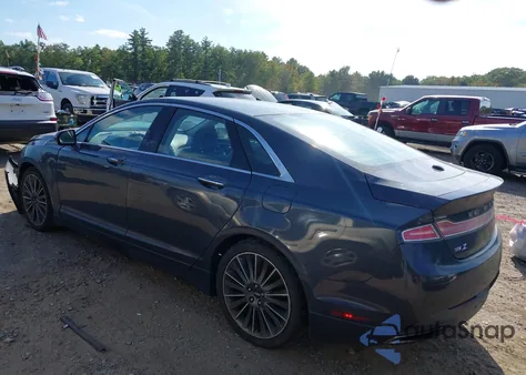 2014 Lincoln Mkz из США, поврежденный, VIN 3LN6L2J92ER809383